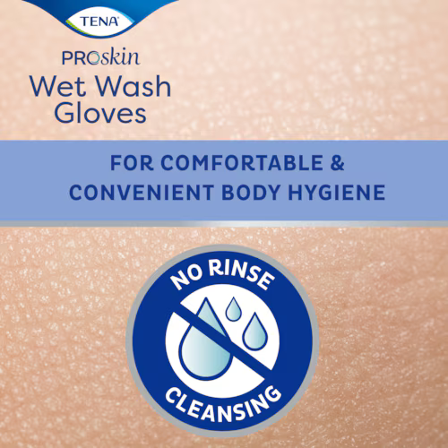 TENA Wet Wash Gloves