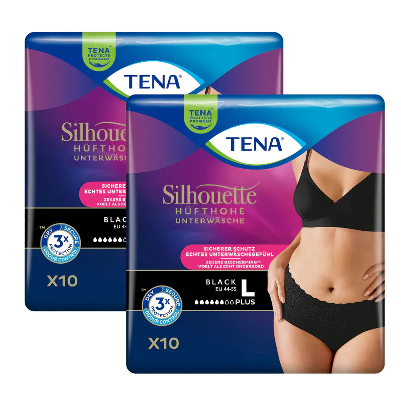 TENA Silhouette Pants Plus Black